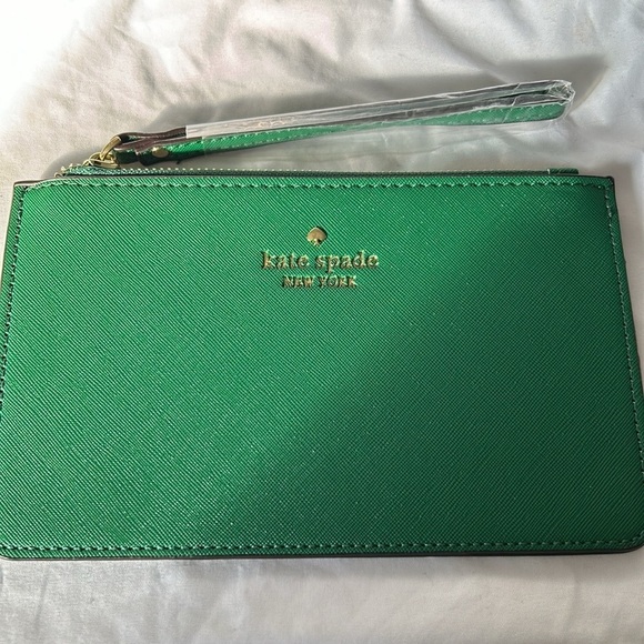 kate spade Handbags - Kate Spade New York Wristlet Wallet Green